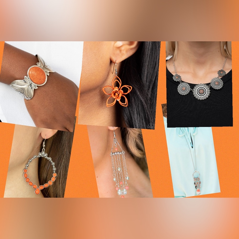 Orange Jewelry Bundle